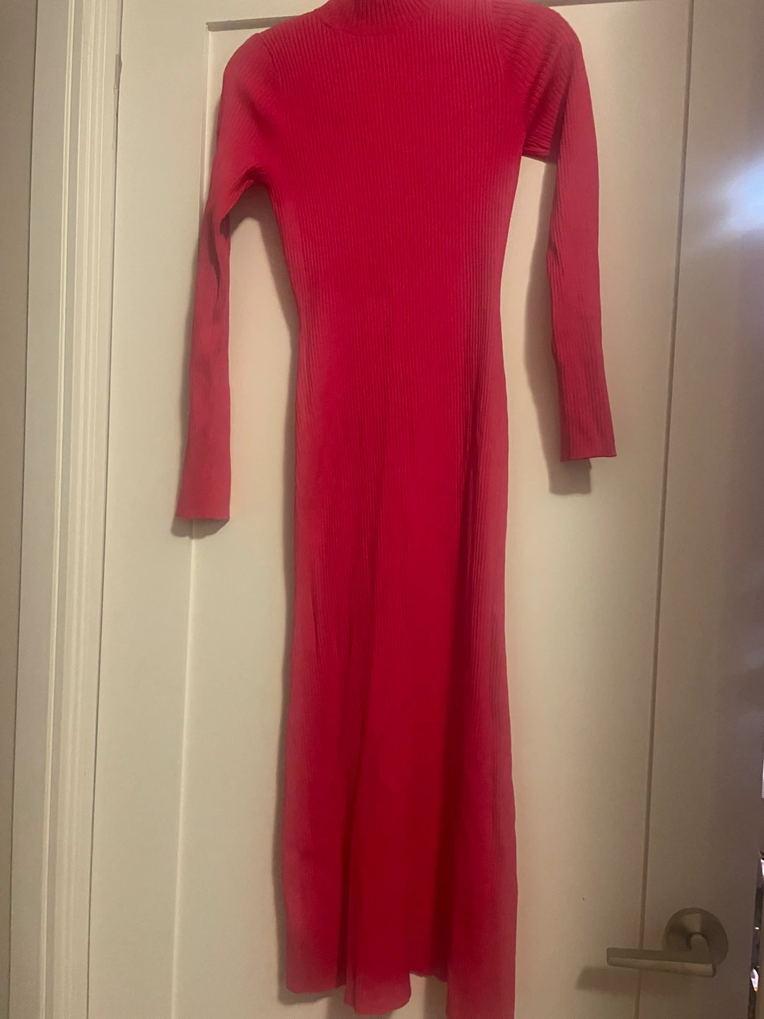 Ever New Red Long Sleeve Dress - Size 6 - photo 3