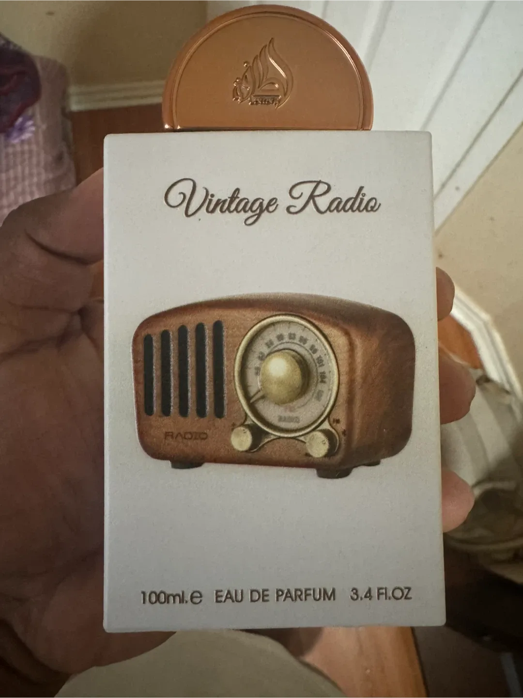 Lattafa Vintage Radio Eau de Parfum 100ml ( Literally like new)