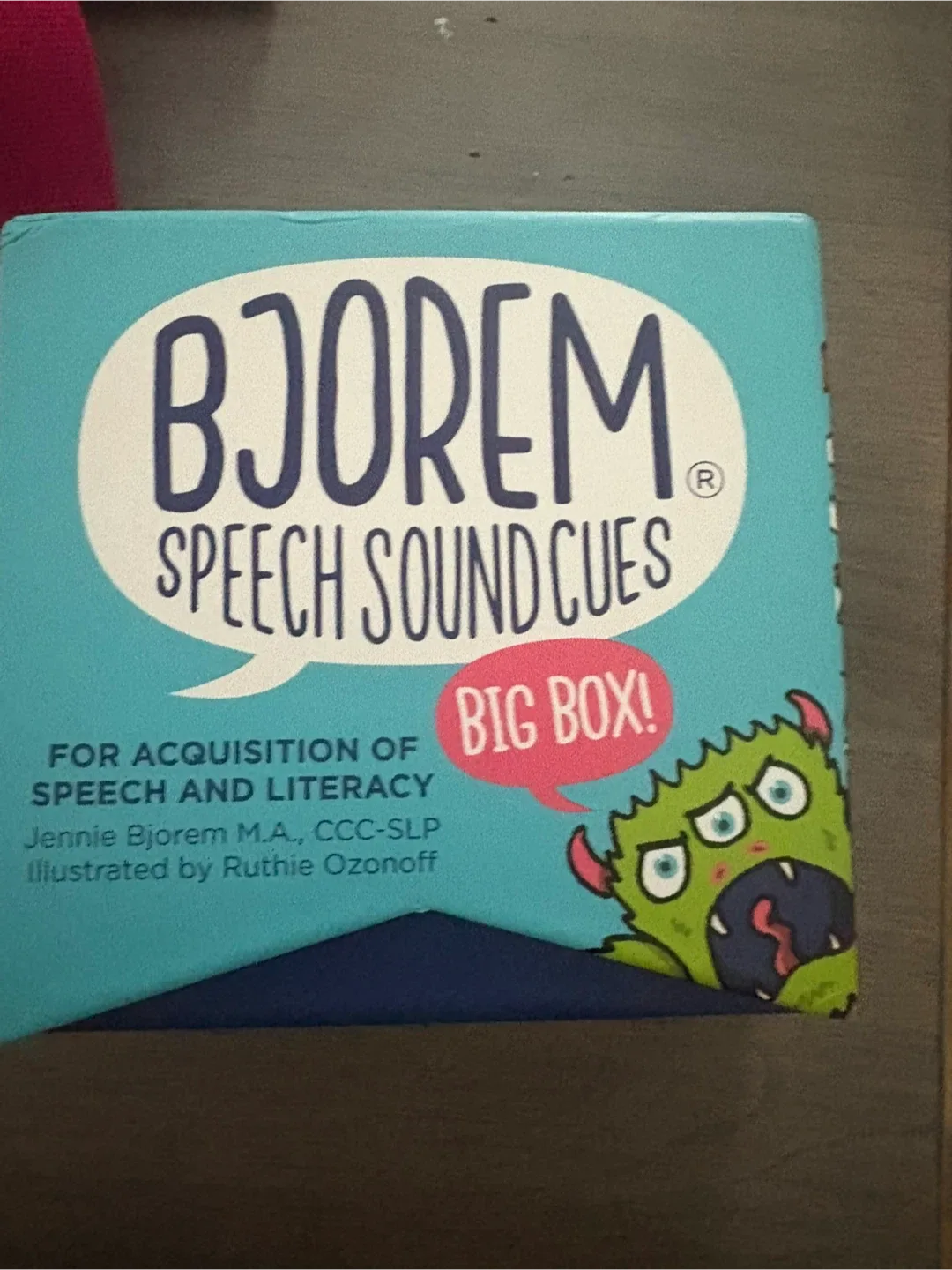 Bjorem Speech Sound Cues Big Box