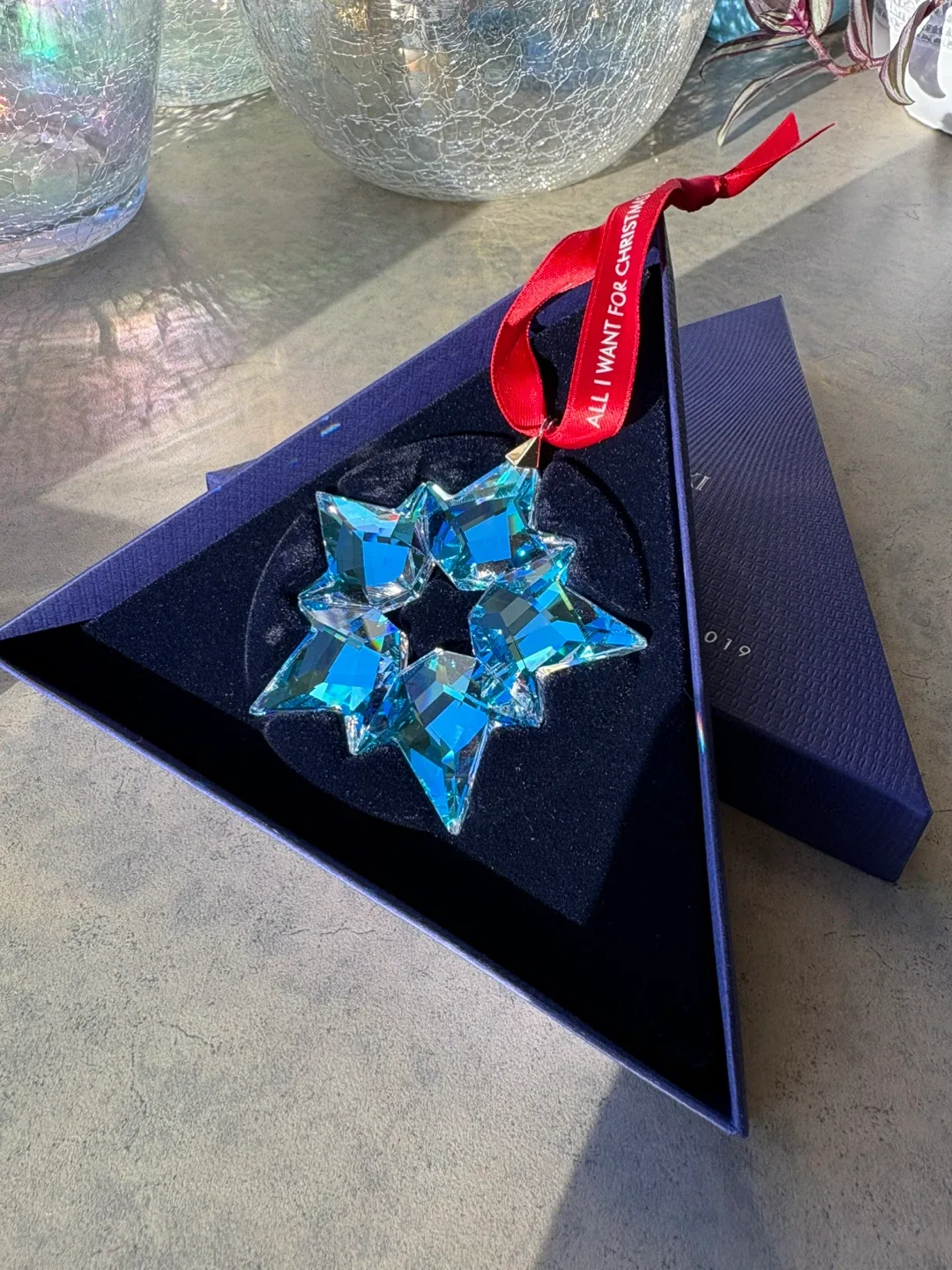 2019 Swarovski 25th Anniversary Holiday Ornament