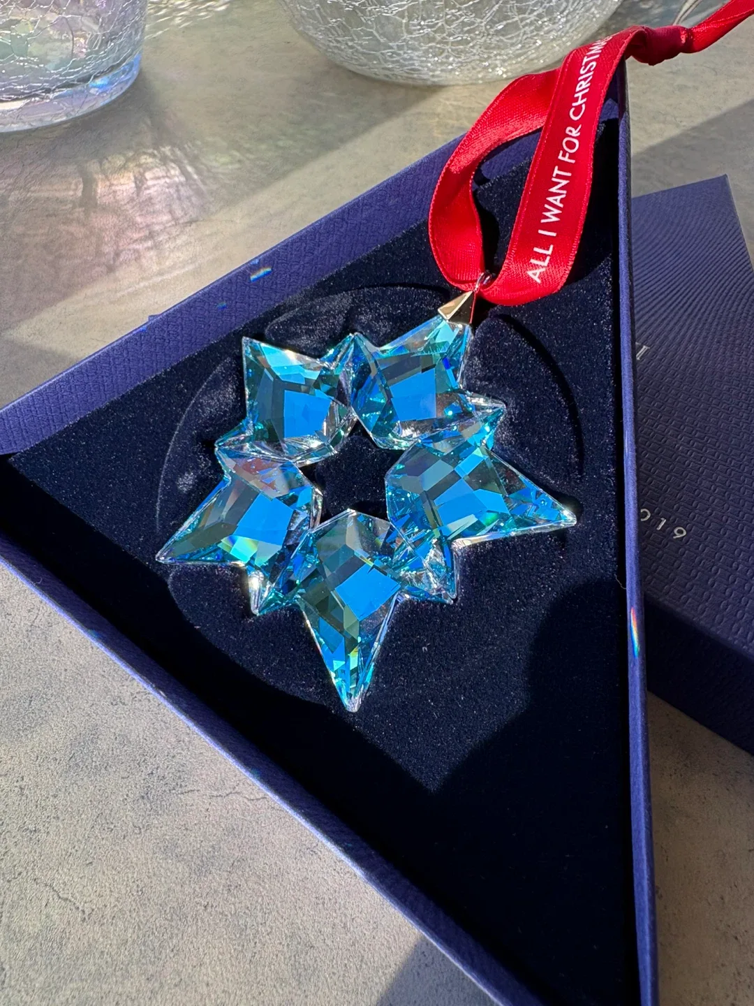 2019 Swarovski 25th Anniversary Holiday Ornament image indicator(2)