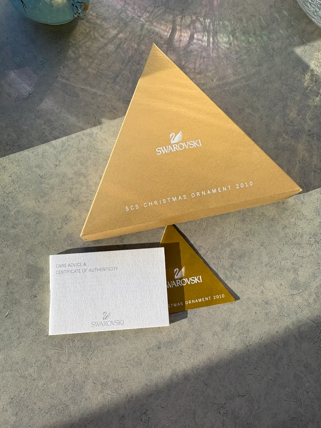 Swarovski SCS Christmas Ornament 2010 - New in Box image indicator(3)