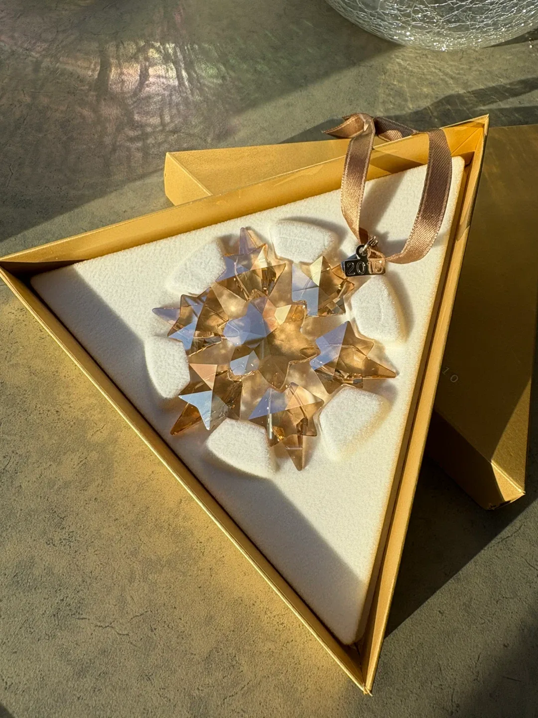 Swarovski SCS Christmas Ornament 2010 - New in Box