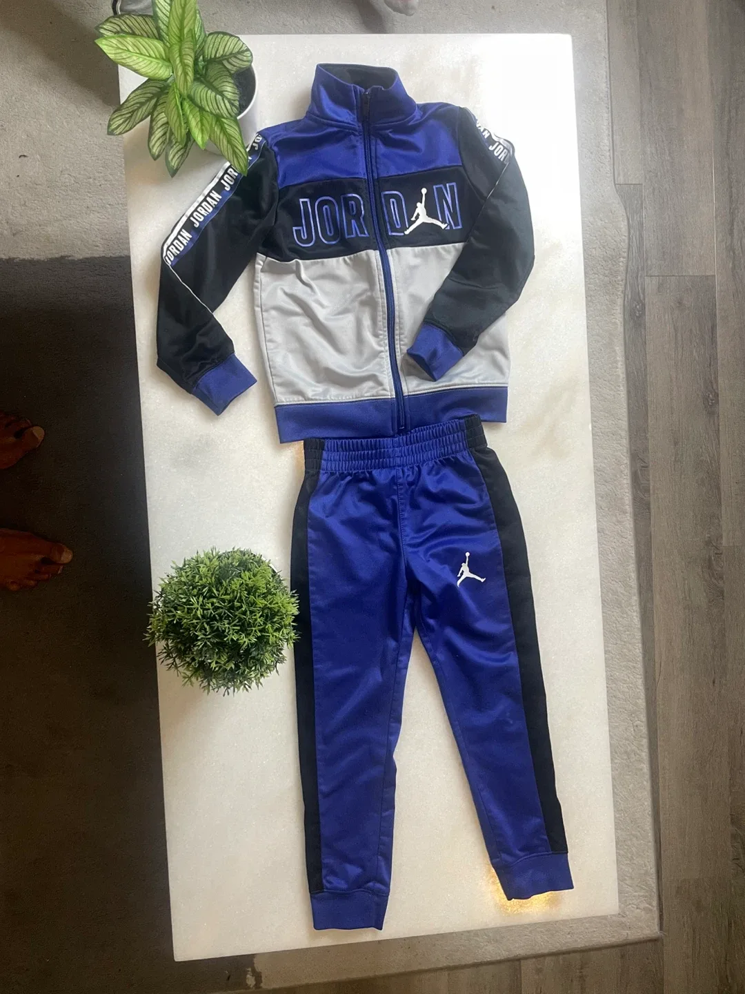 Jordan Tracksuit - Blue, Black & Grey