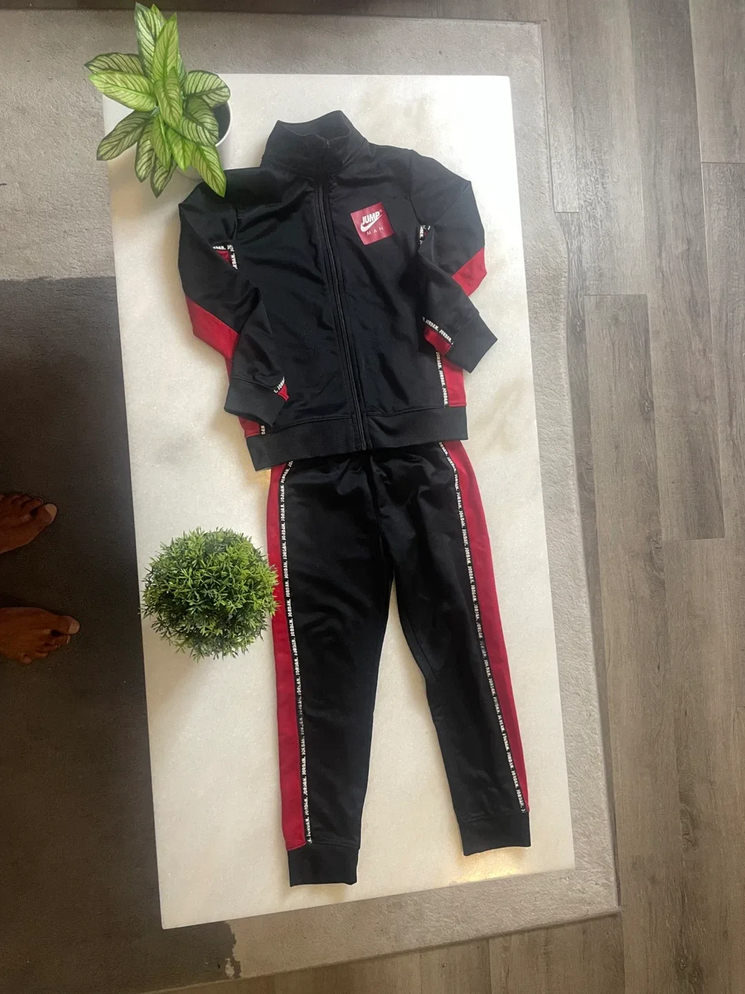 Jordan Jumpman Tracksuit - Black & Red