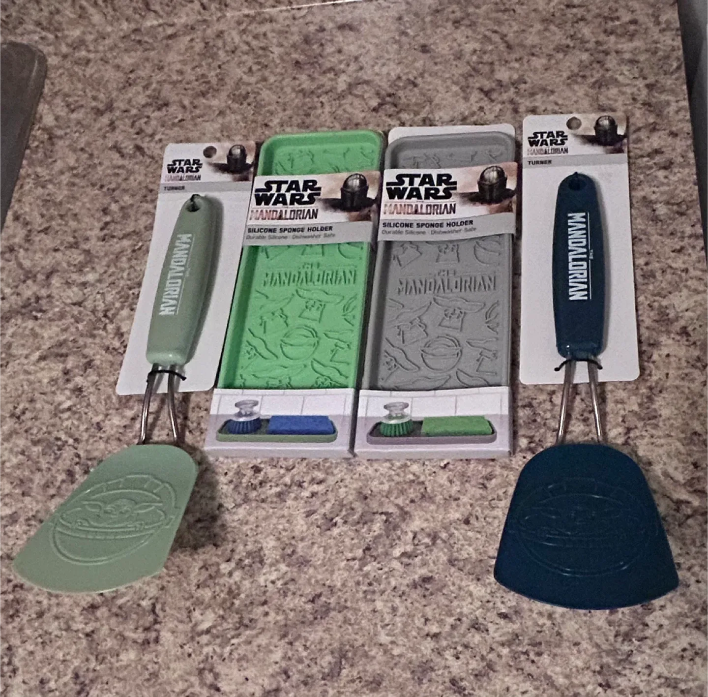 NEW Mandalorian Kitchen Items – Turners +  Sponge Holders