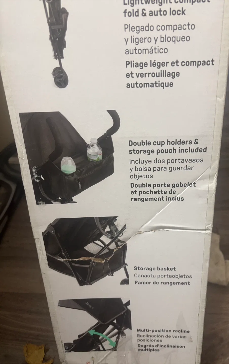 Summer 3Dmini Convenience Stroller, 6M-45lbs image indicator(3)