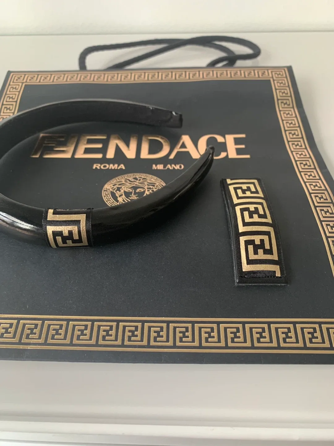 Fendace Headband & Hair Clip Set