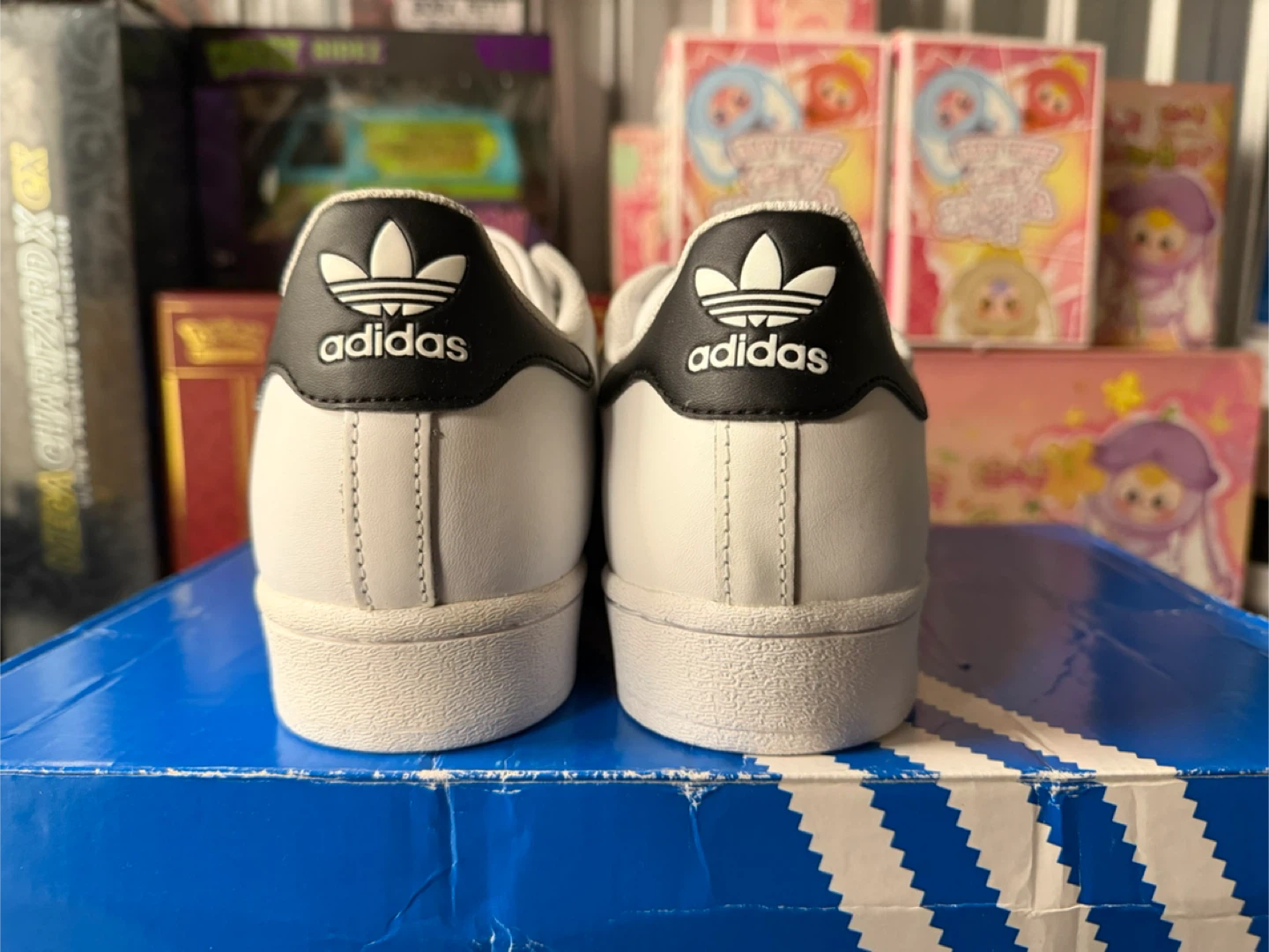 Adidas Superstar White/Core Black, Size 8.5 - photo 5