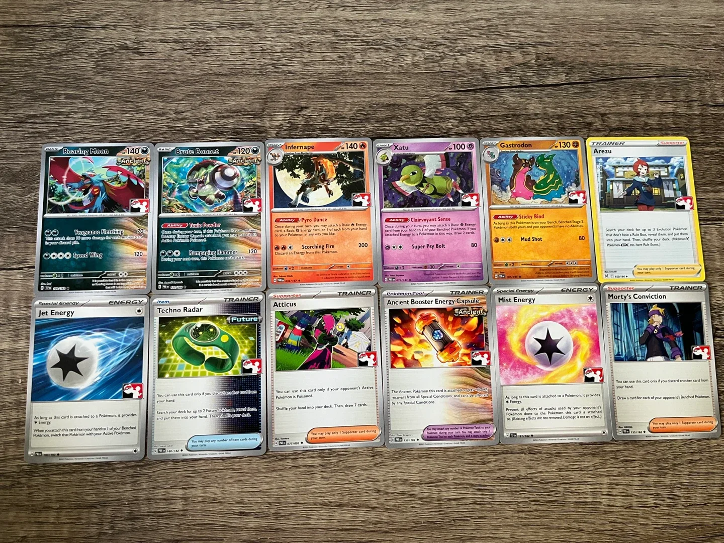 Pokemon Prize Pack Cards