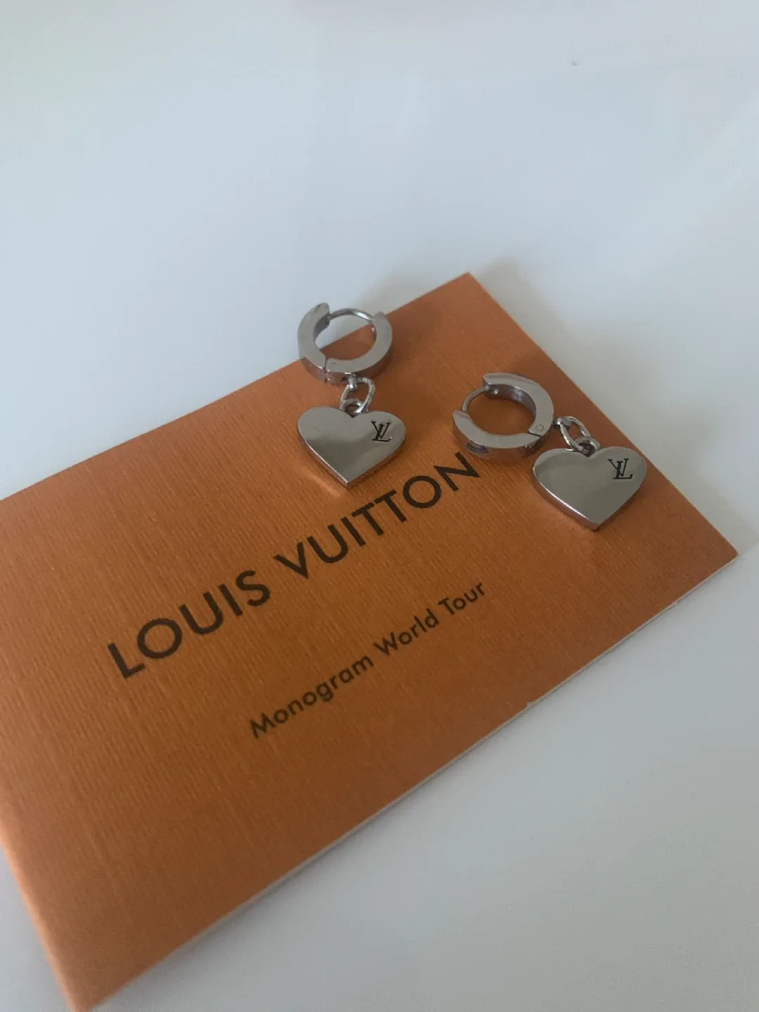 Louis Vuitton Heart Earrings