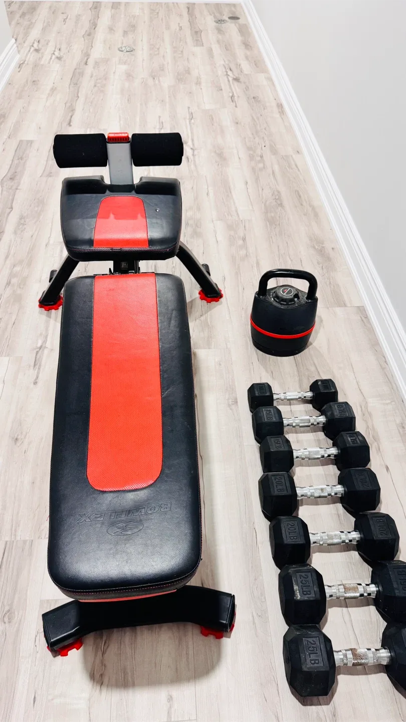 Bowflex  SelectTech Dumbbells & Kettlebell