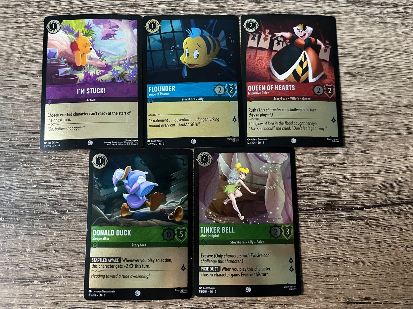 Disney Lorcana Foil Cards