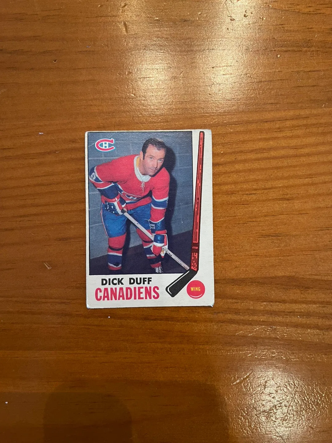 1969-70 O-Pee-Chee #11 Dick Duff Montreal Canadiens