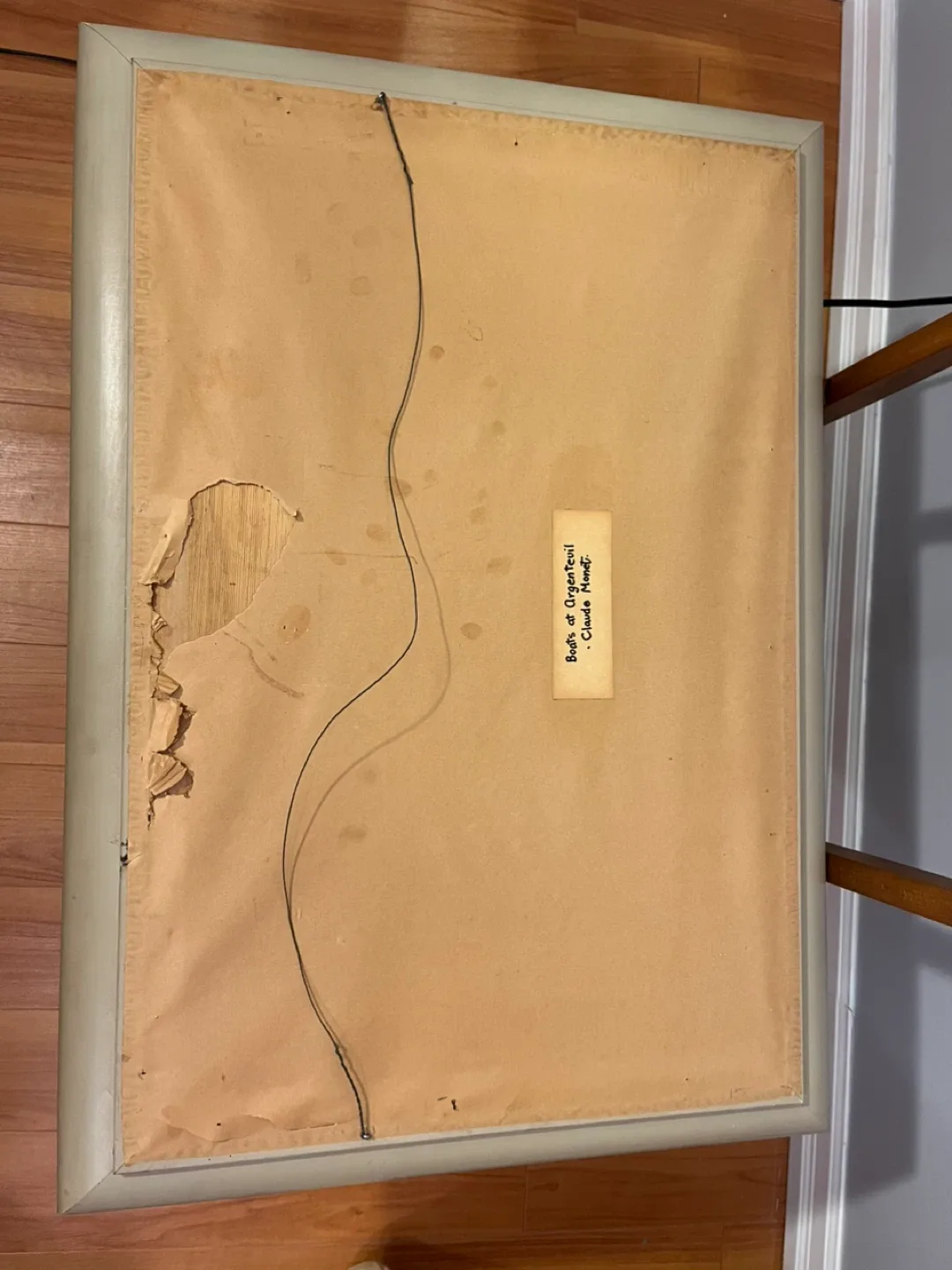 Claude Monet "Boats at Argenteuil" Painting image indicator(2)