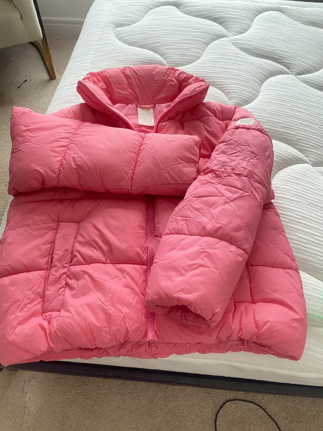 Noise Pink Puffer Jacket image indicator(6)