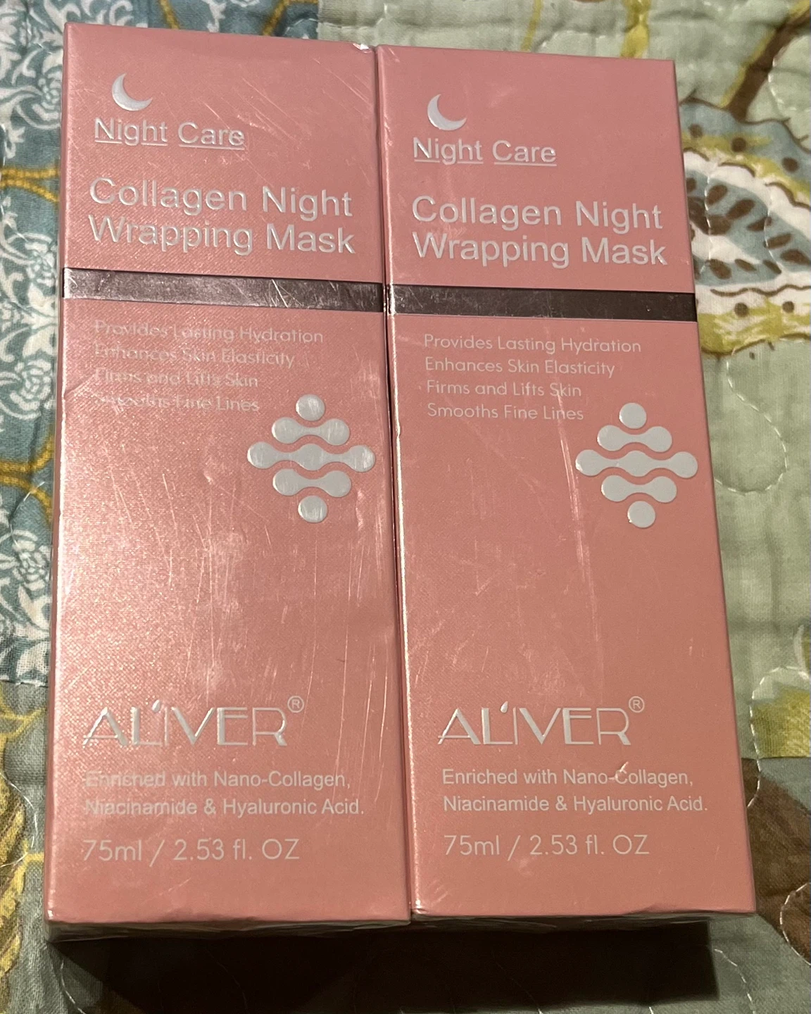 ALIVER Collagen Night Wrapping Mask - New - photo 2