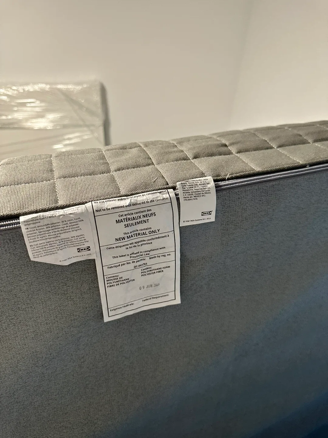 Malm IKEA Full bed frame and mattress image indicator(9)