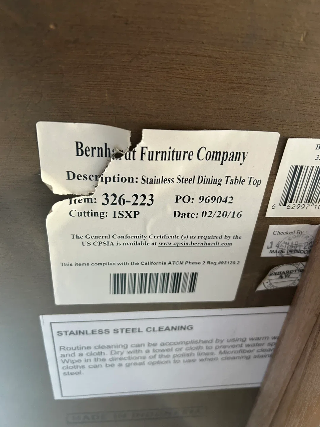 Hammered Metal Dining Table image indicator(7)