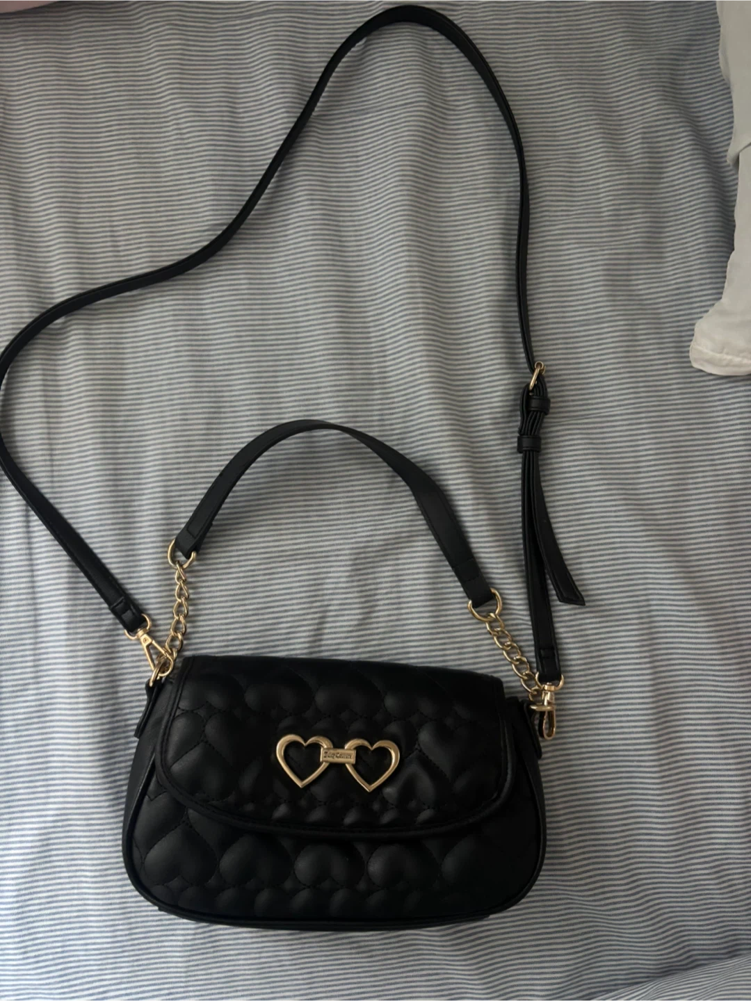 Juicy Couture Black Crossbody Bag( strap detachable)