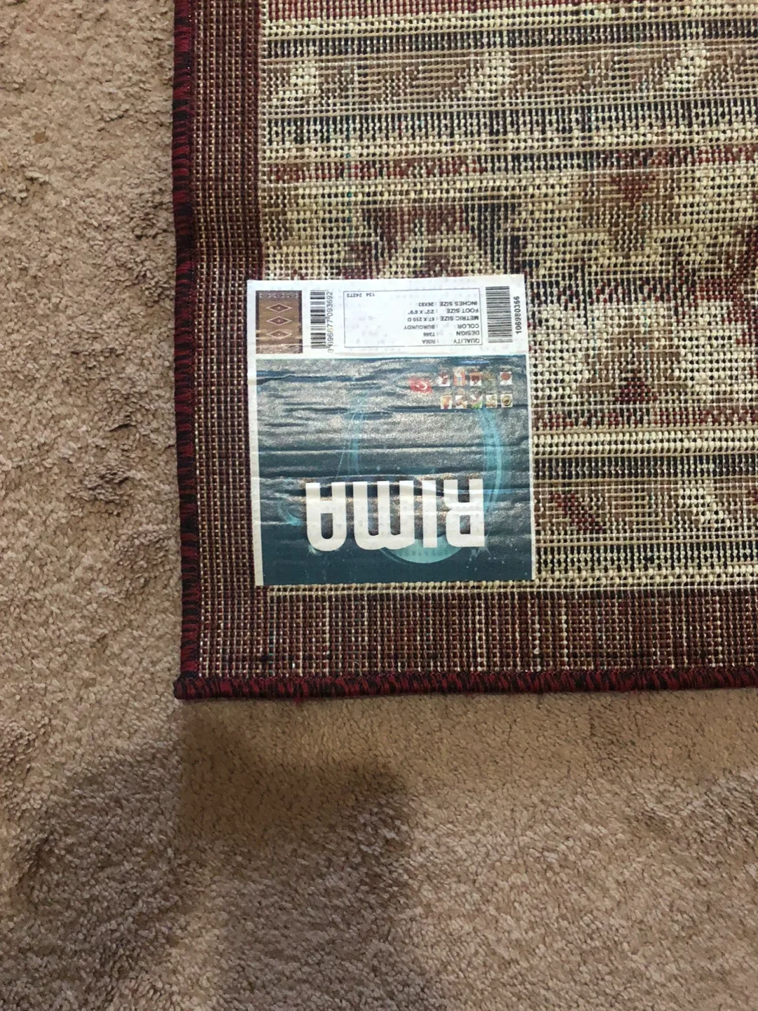 RIMA Hallway Runner Rug - 2'1" x 7'3" image indicator(5)