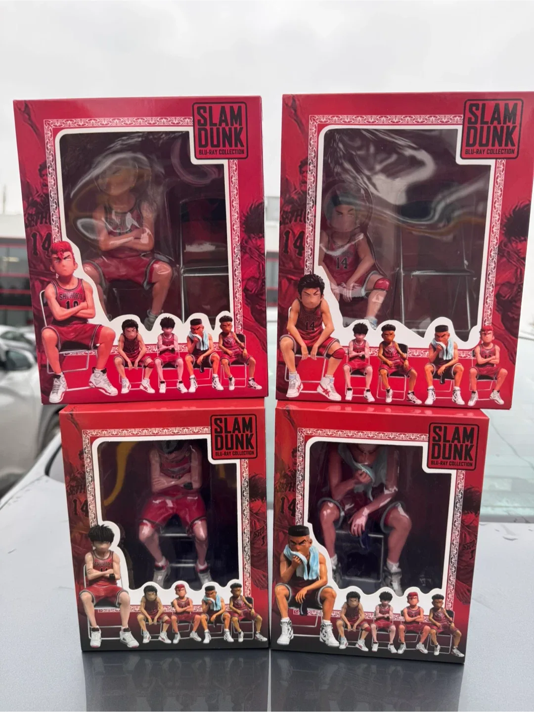 BNIB-“SLAM DUNK” blu-ray action figures- perfect Christmas gift