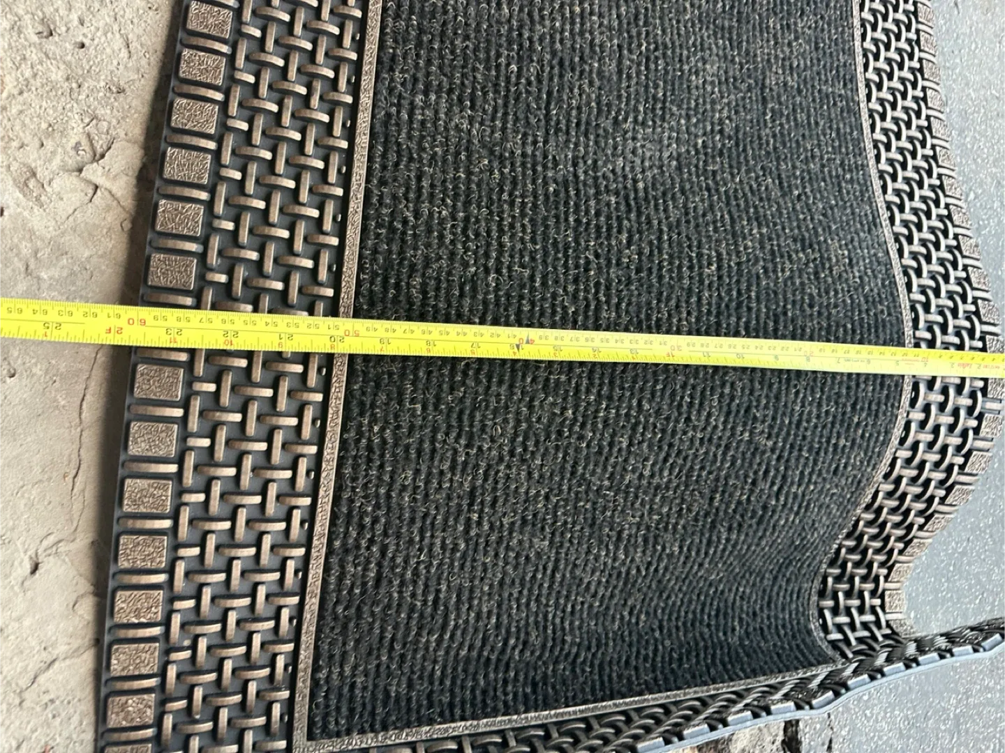 Black Entrance Mats - Set of 2 image indicator(3)