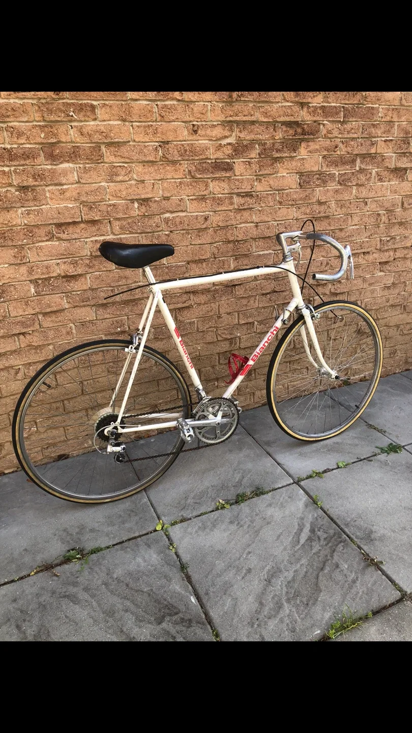 Bianchi Road Bike - White