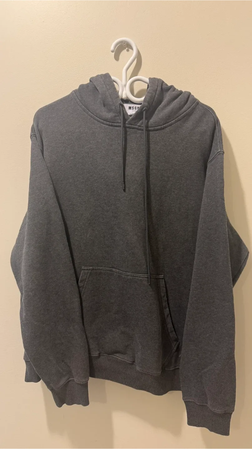 MSGM Milano Grey Hoodie