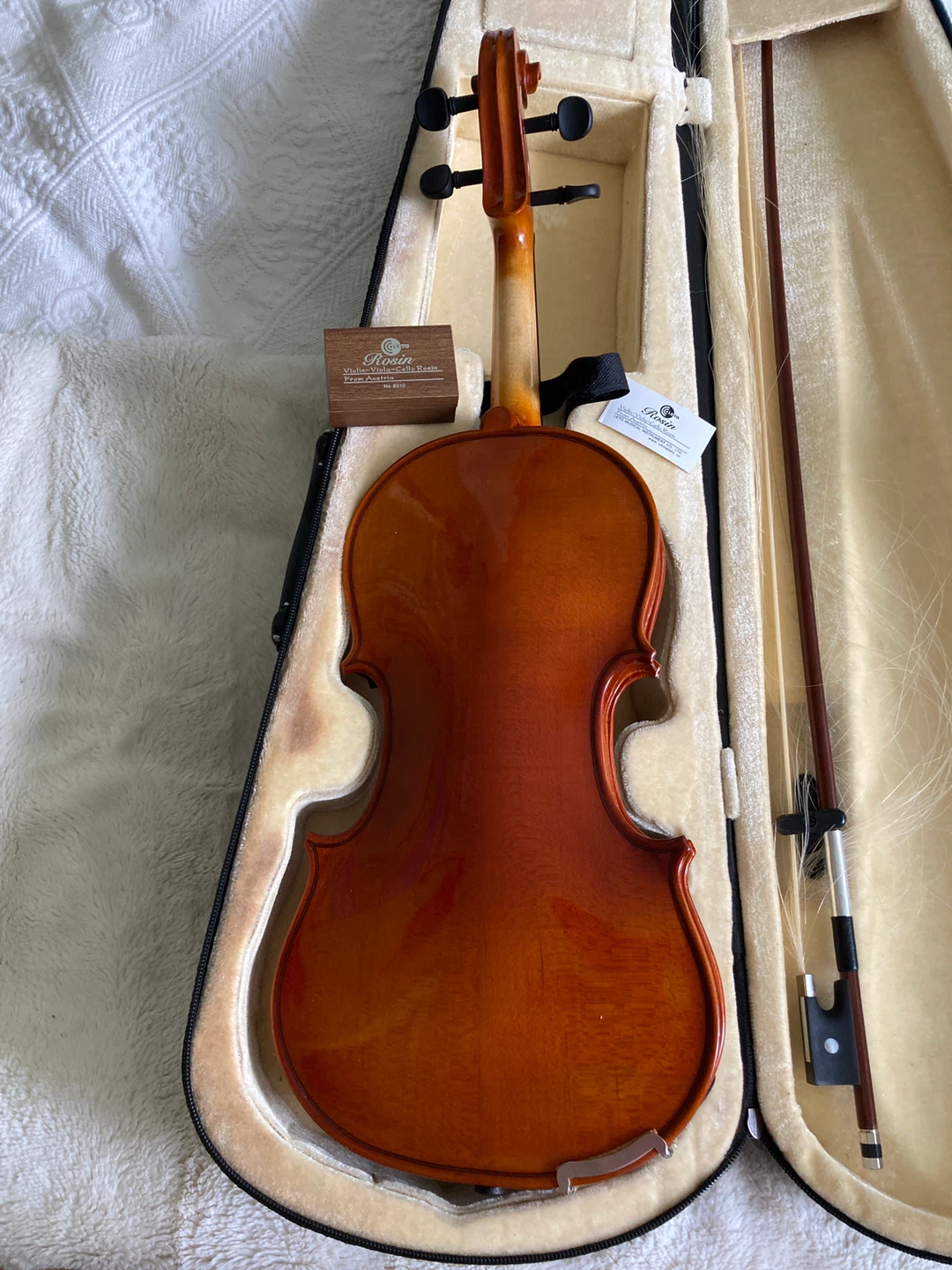 Child Violin with Case and Bow - photo 3