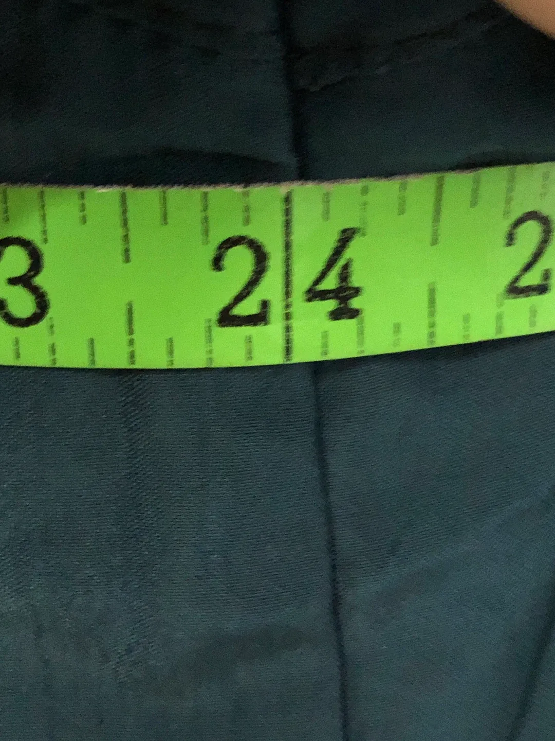 Women’s Teal Hooded Long Coat. Size Large. Antels. image indicator(6)