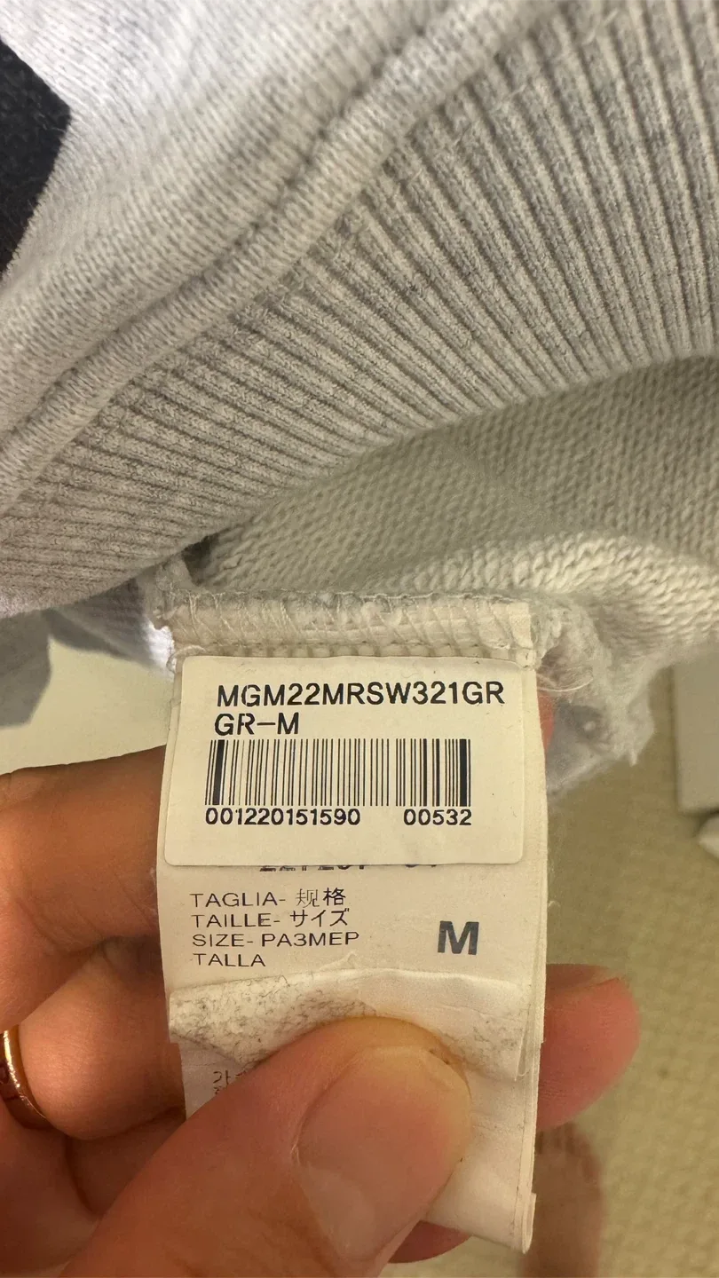 MSGM Grey Hoodie - Size M image indicator(5)