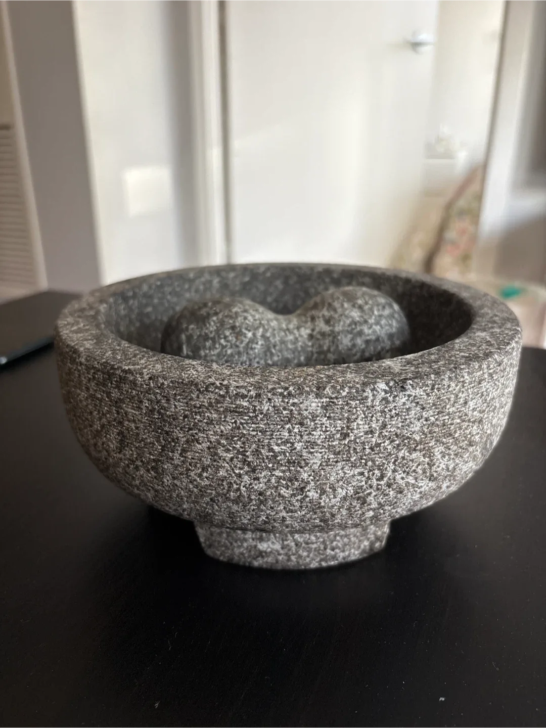 Granite Mortar and Pestle Set