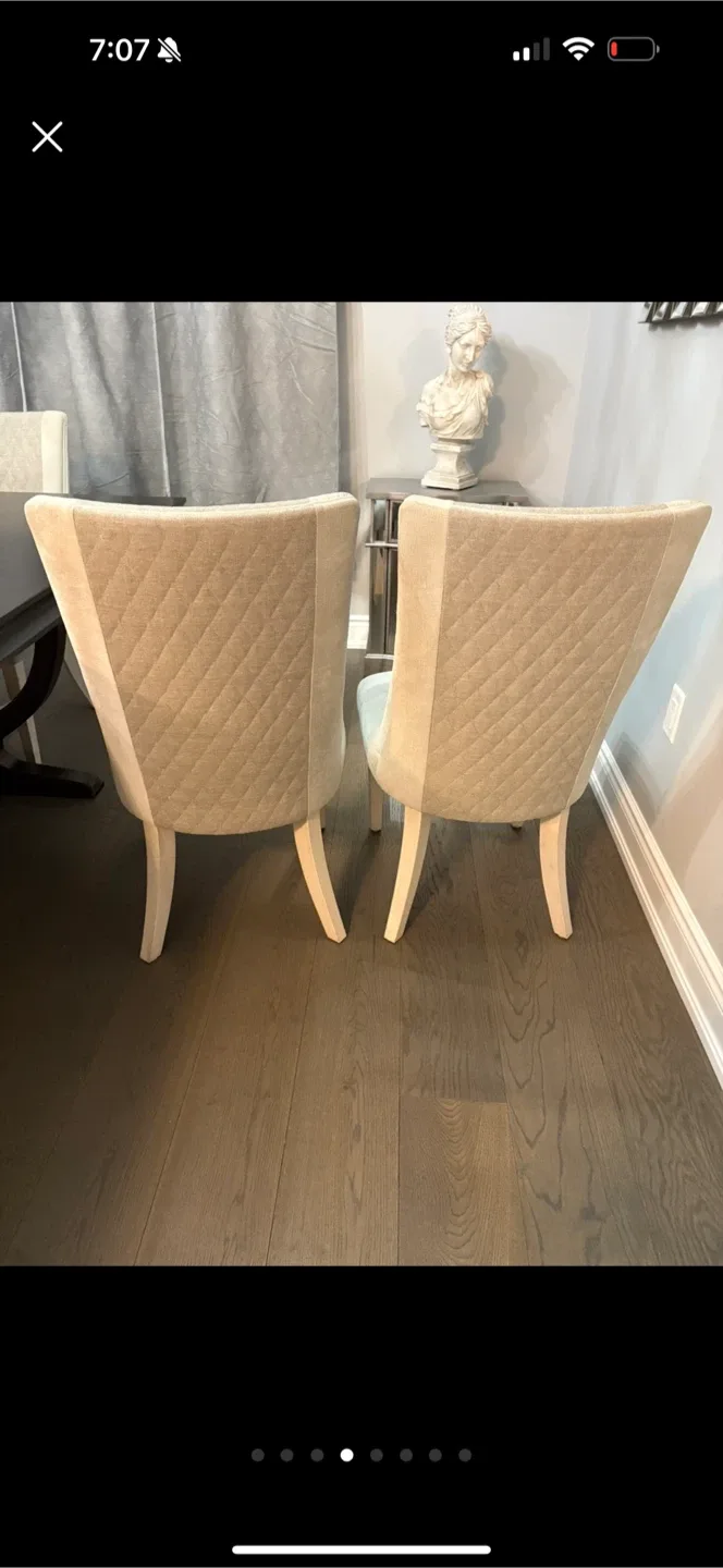 8 Custom dining chairs (interiors galleries) EUC image indicator(4)