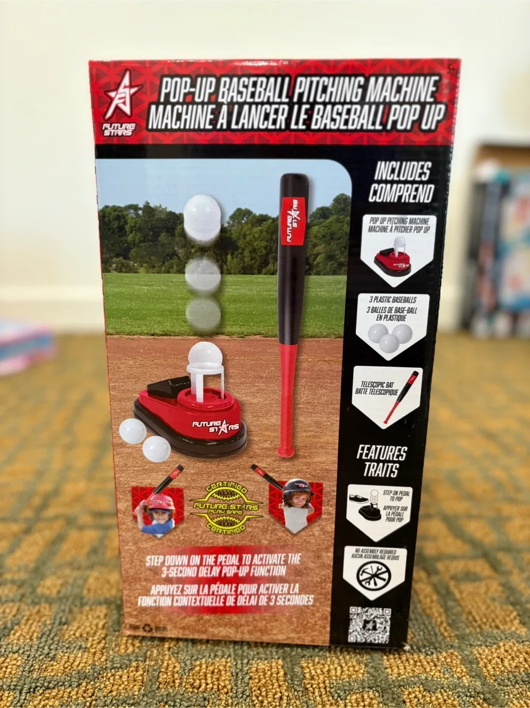 Future Stars Pop-Up Baseball Pitching Machine image indicator(2)