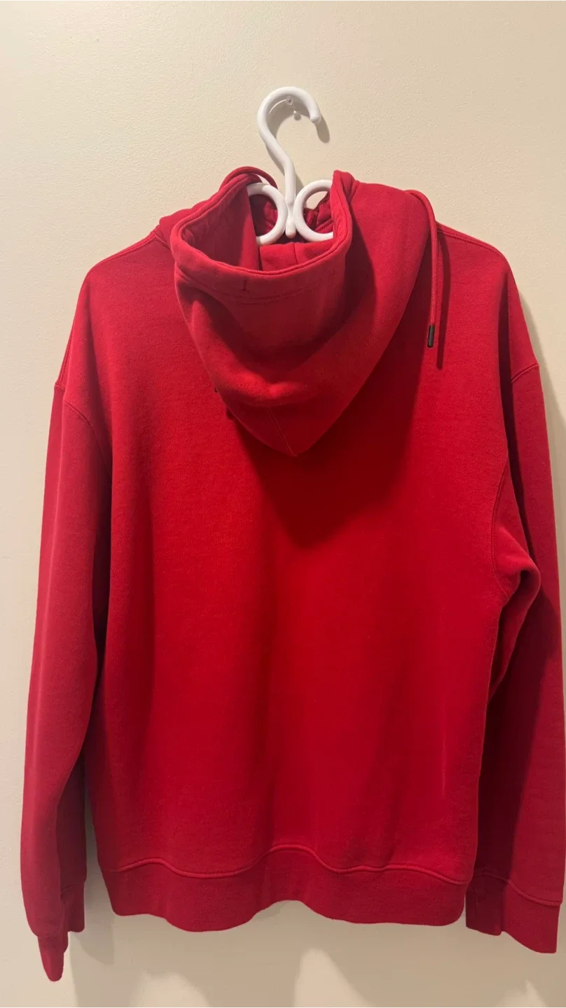 Jordan Red Full Zip Hoodie image indicator(2)