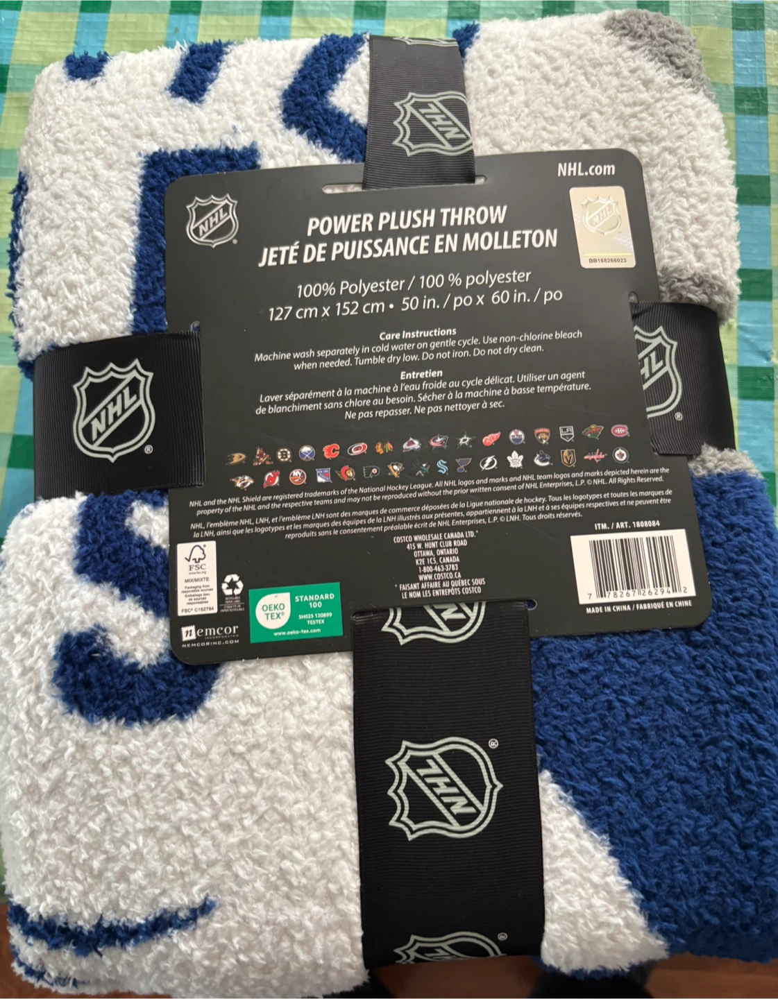 New Toronto Maple Leafs Plush Throw Blanket - photo 2