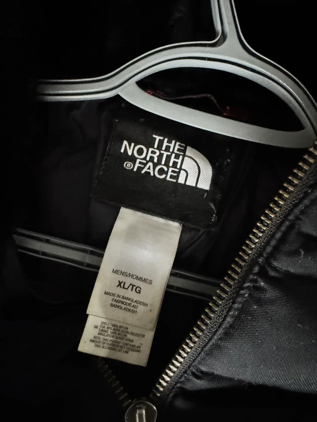 The North Face Black Puffer Jacket XL image indicator(4)