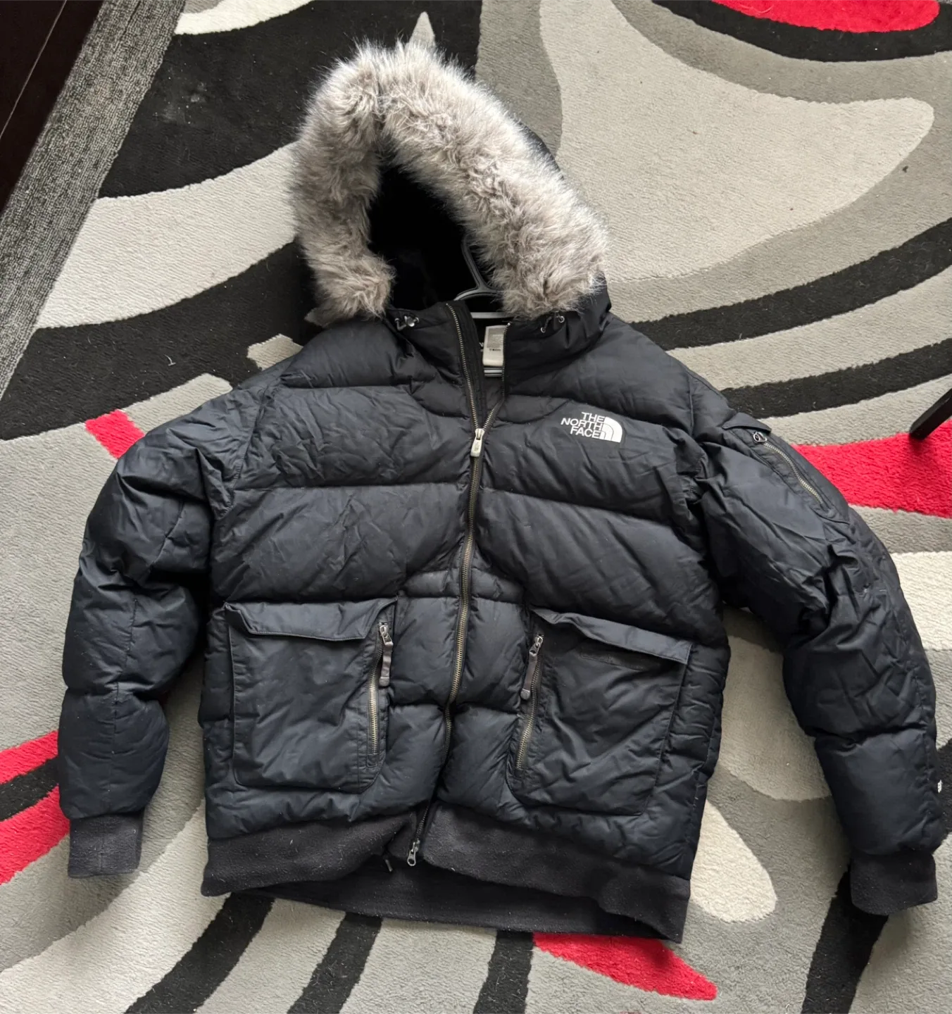 The North Face Black Puffer Jacket XL