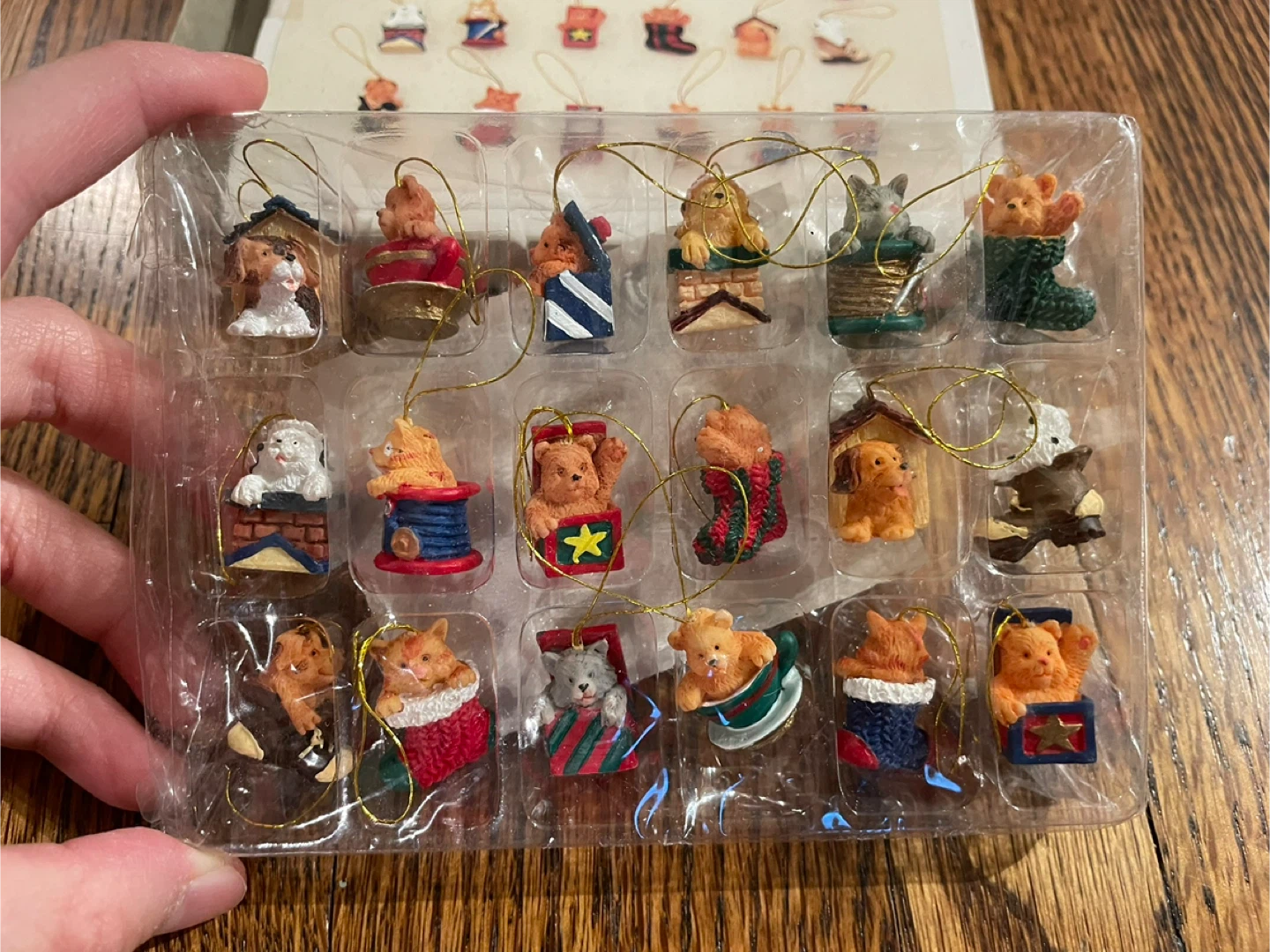 18 Pets on Parade Mini Ornaments