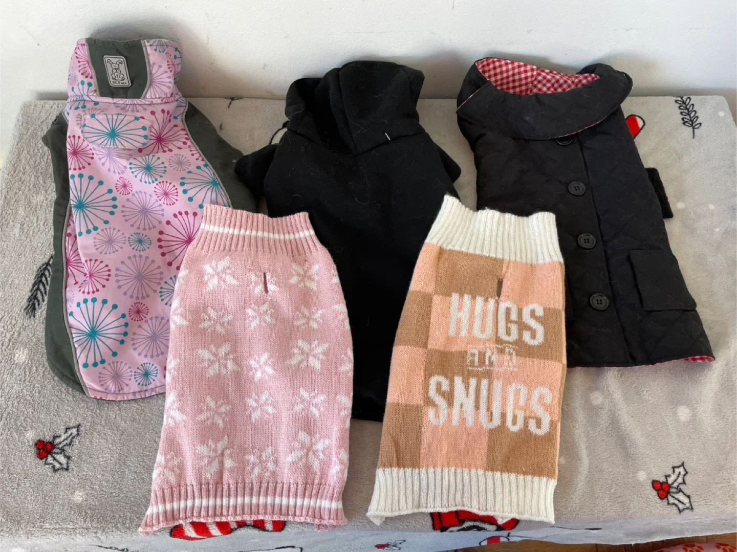 14” Dog Jackets & Sweaters