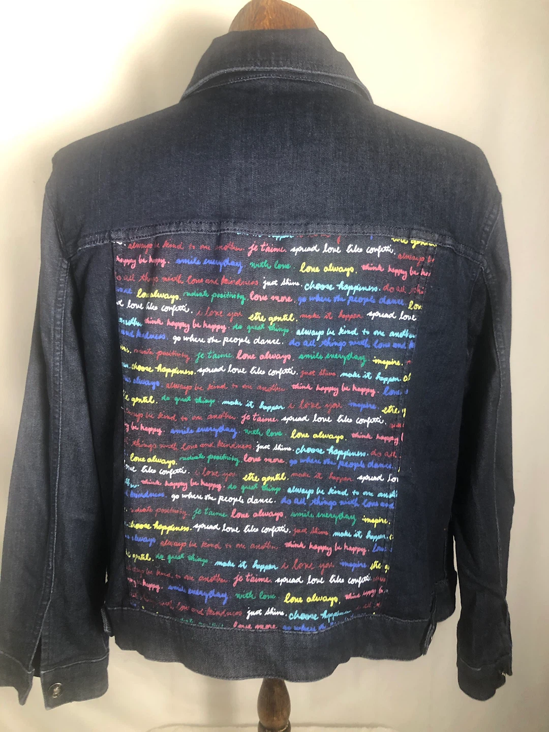 Women’s Denim Jacket. Size 1X. Love Ellen Degeneres. - photo 2