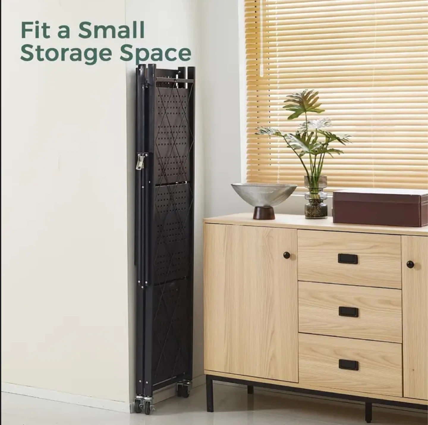 Folding Metal Storage Rack - BRAND NEW IN BOX - photo 5