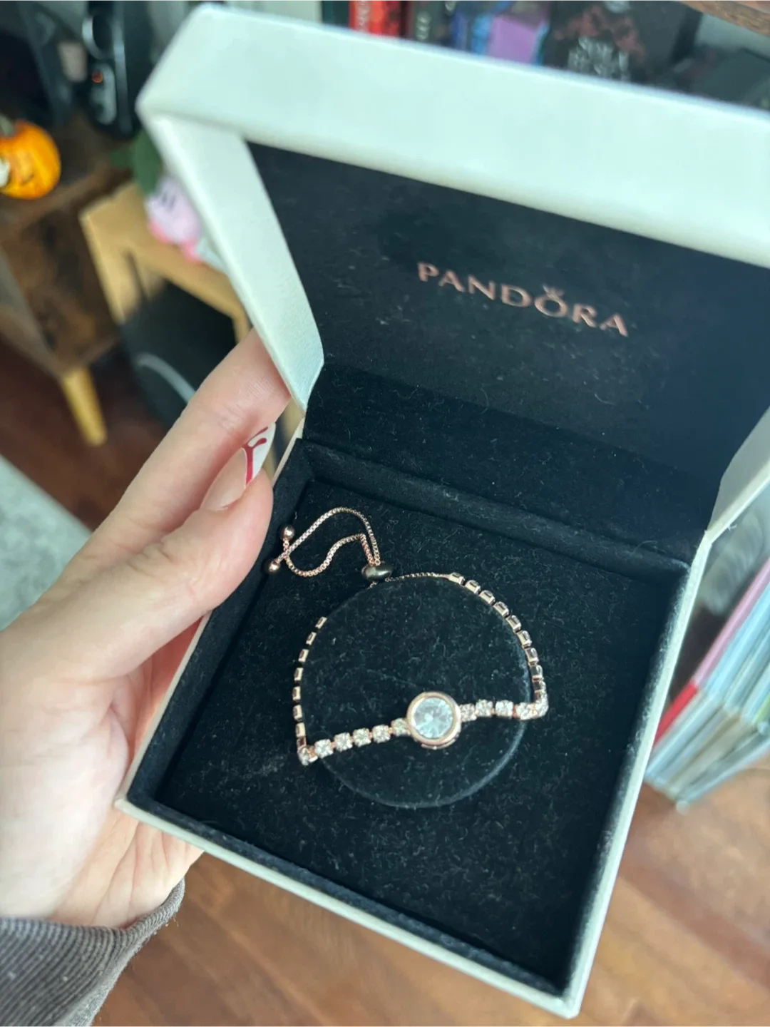 Pandora Rose Gold Tennis  Bracelet