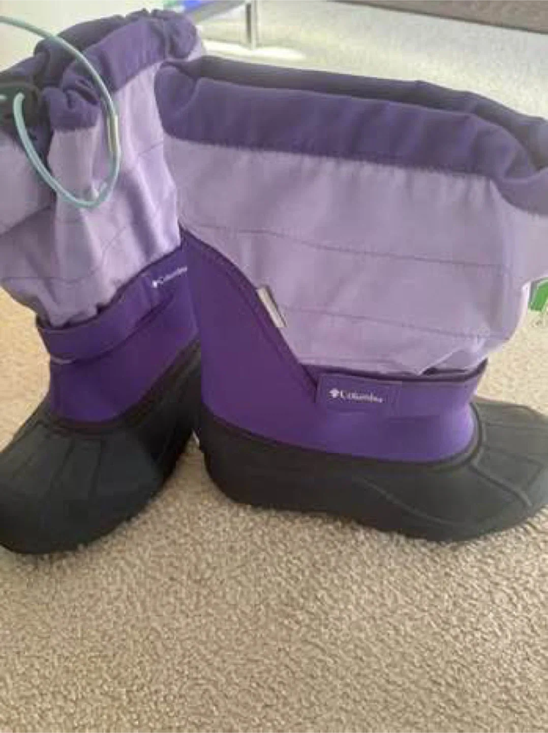 Columbia Purple Winter Boots youth image indicator(2)