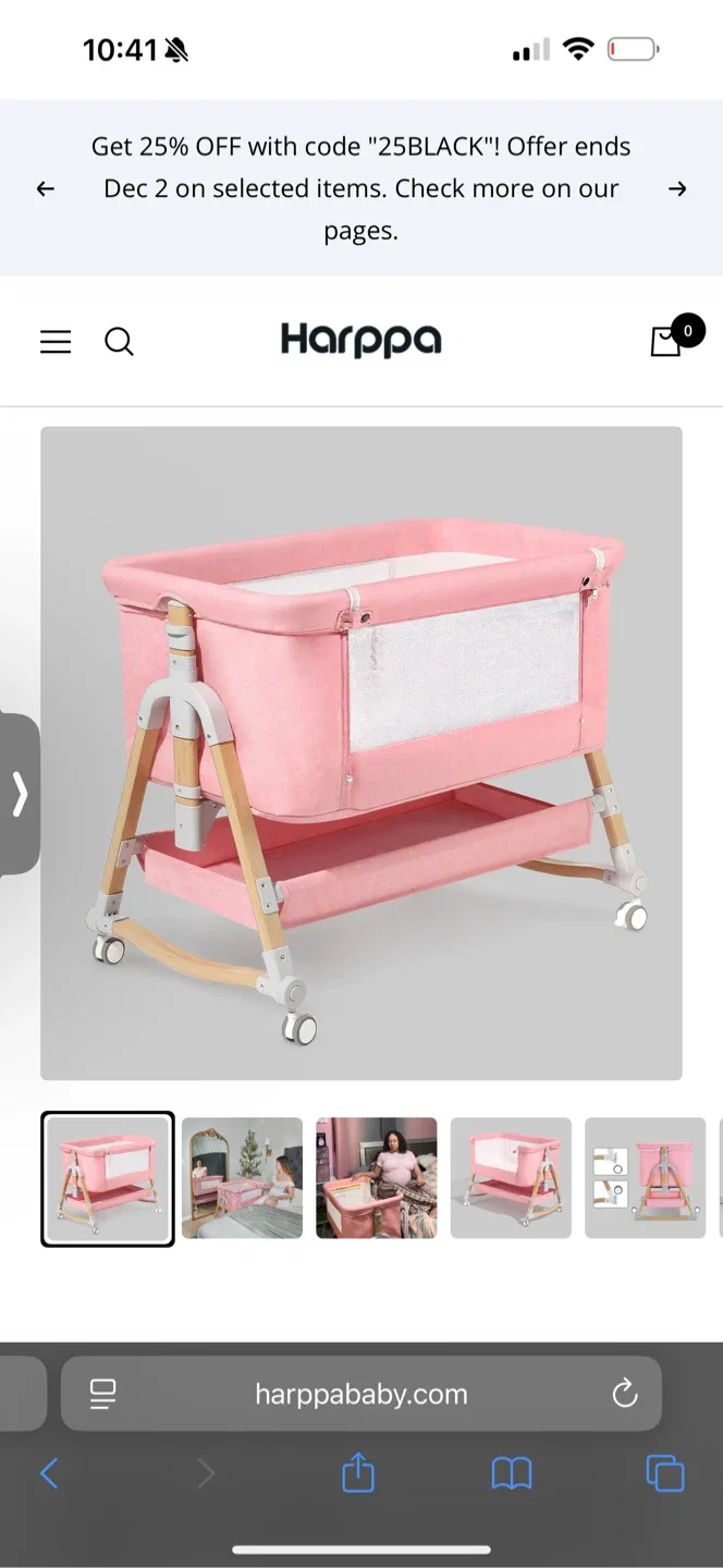 Harppa Baby Bassinet image indicator(3)