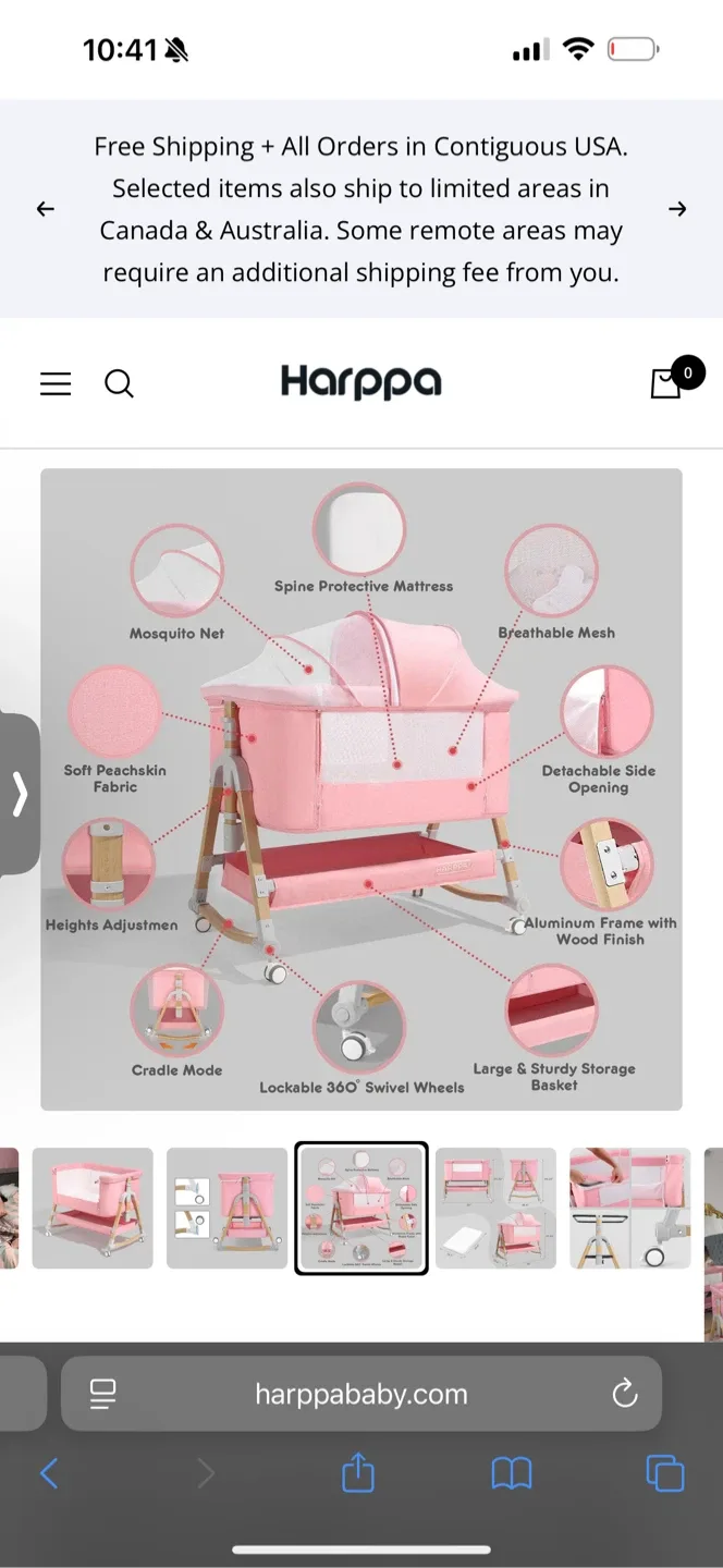 Harppa Baby Bassinet