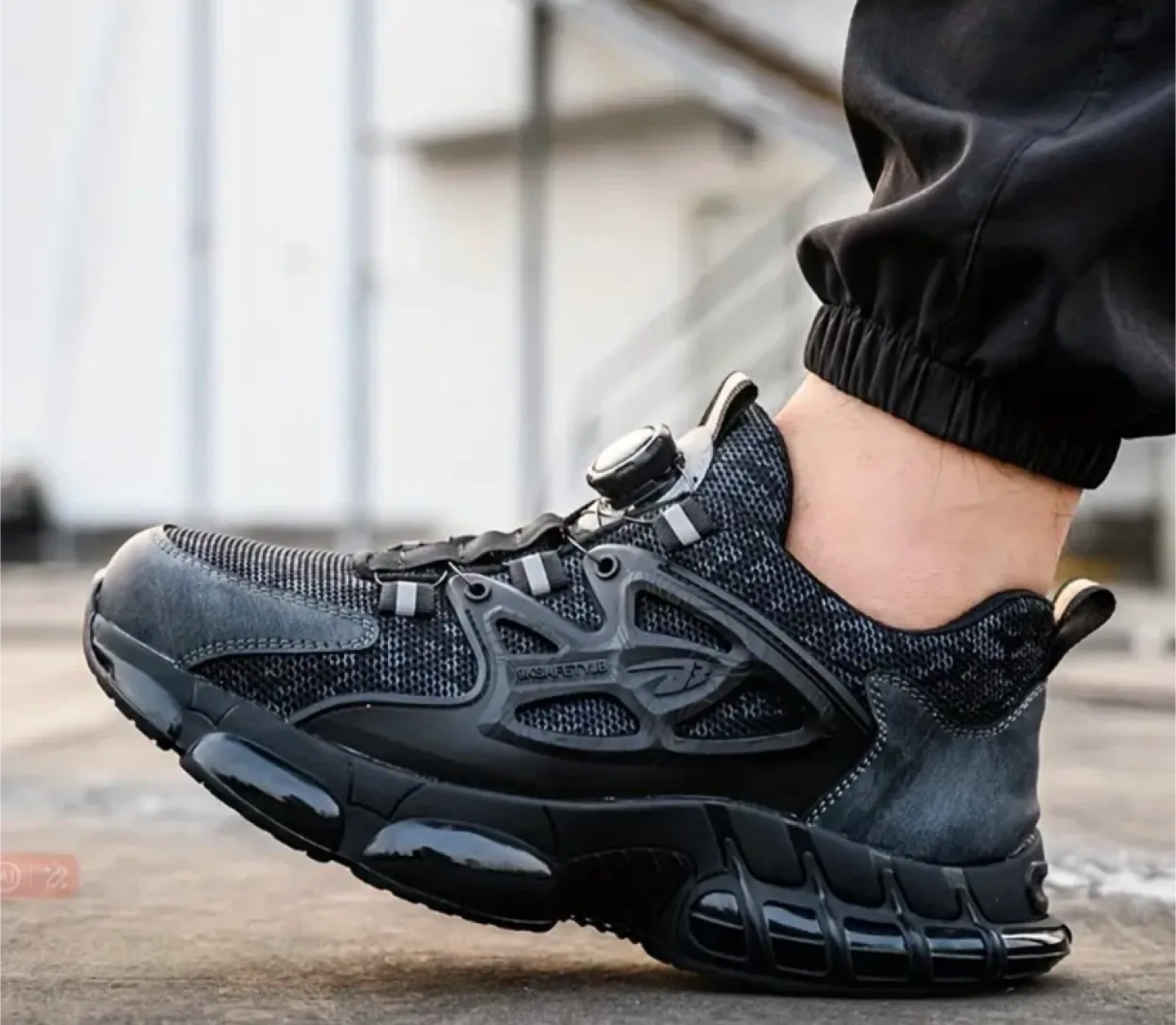 Black Safety Shoes - Puncture Resistance Size 9 image indicator(4)