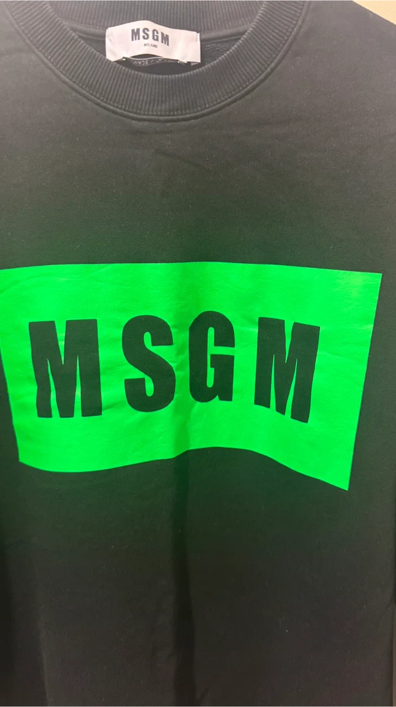 MSGM Black Sweatshirt - Size XL image indicator(3)