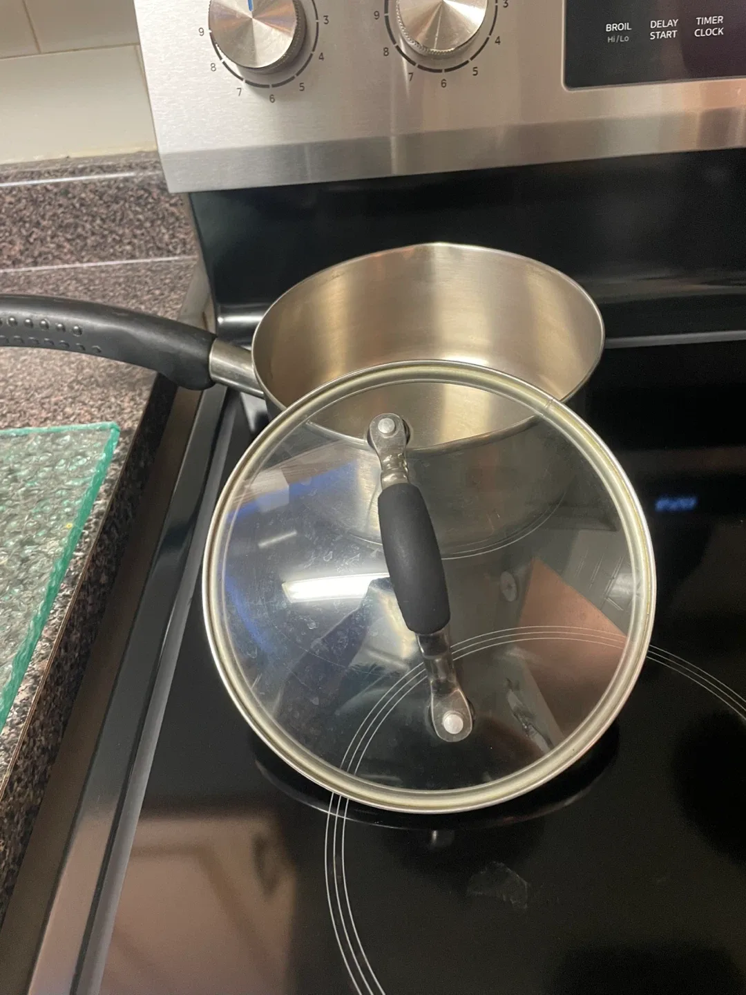 EKCO Housewares Stainless Steel Saucepan with Lid image indicator(2)